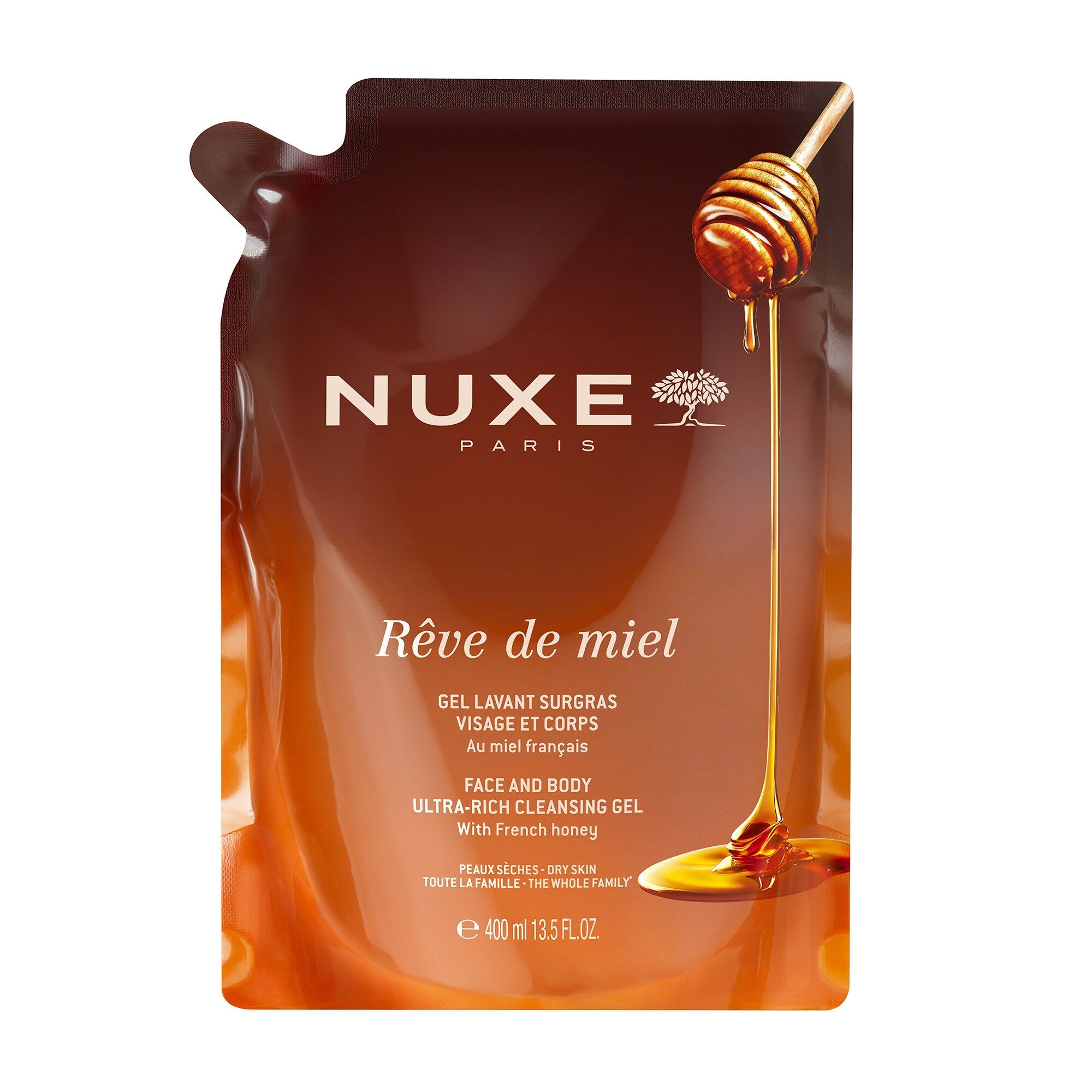 Gel lavant surgras visage et corps - Eco-Recharge - NUXE WW