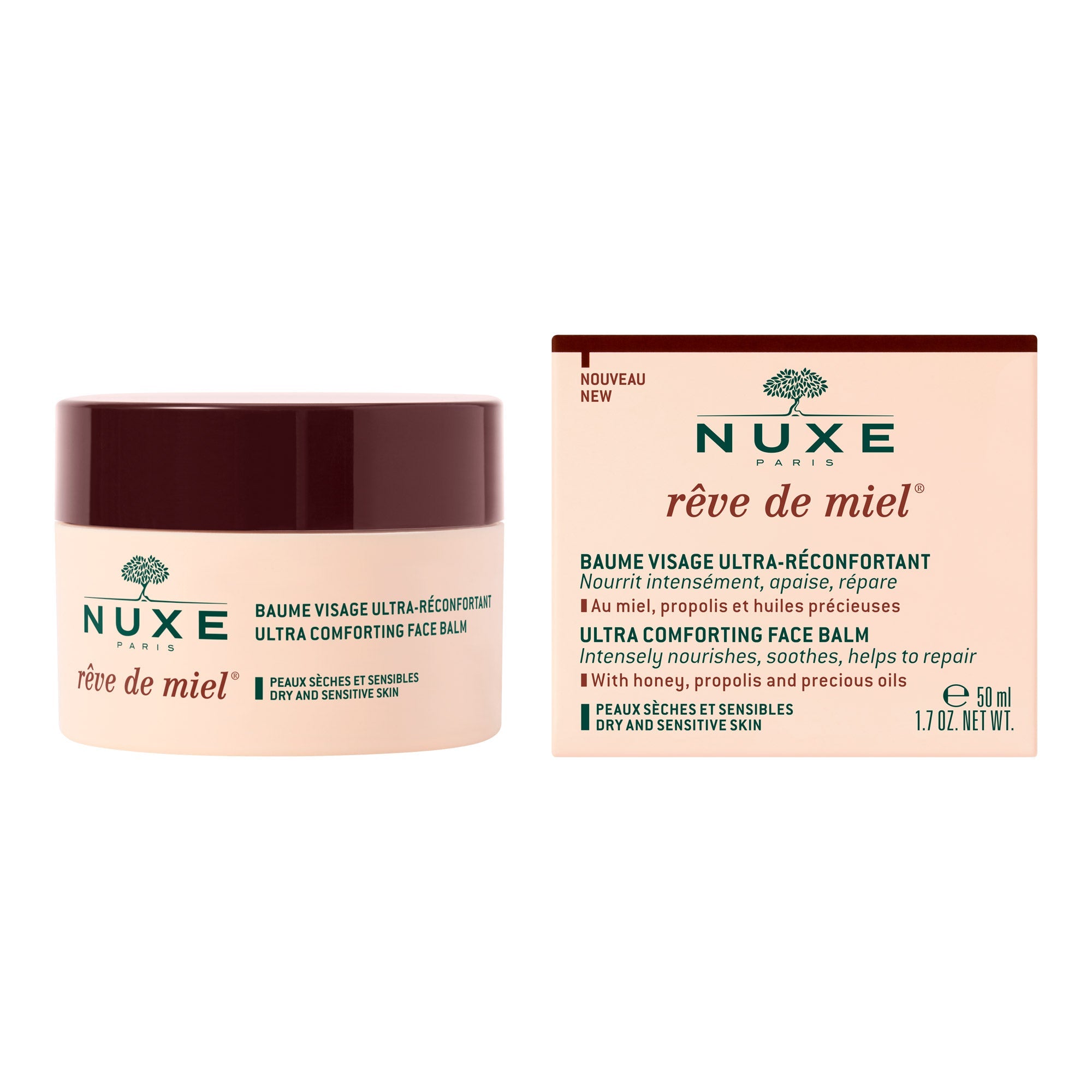 Nourishing Face Cream | Rêve de Miel Skincare Range | NUXE