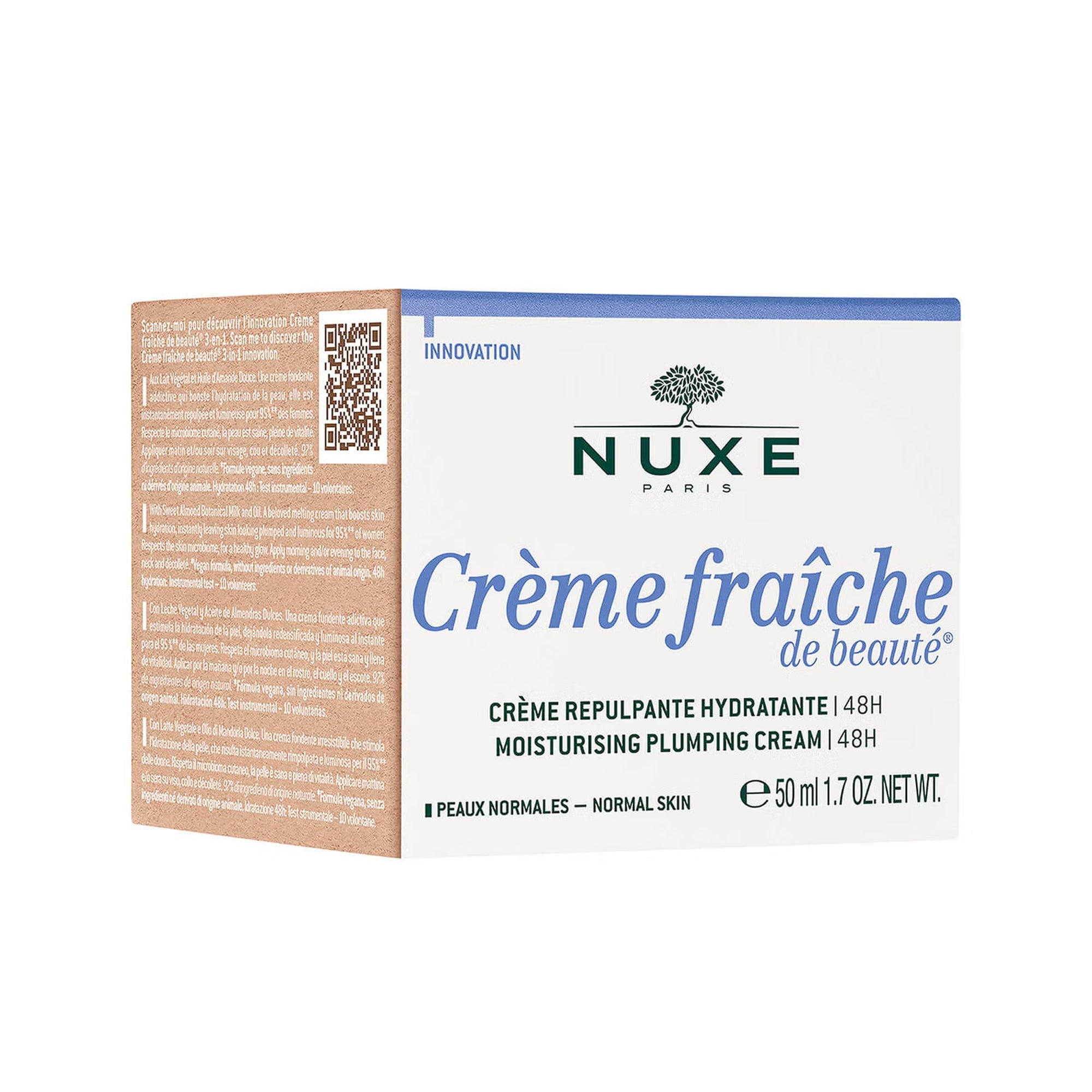 48H Plumping Hydrating Cream Crème fraîche de beauté 50ml | NUXE