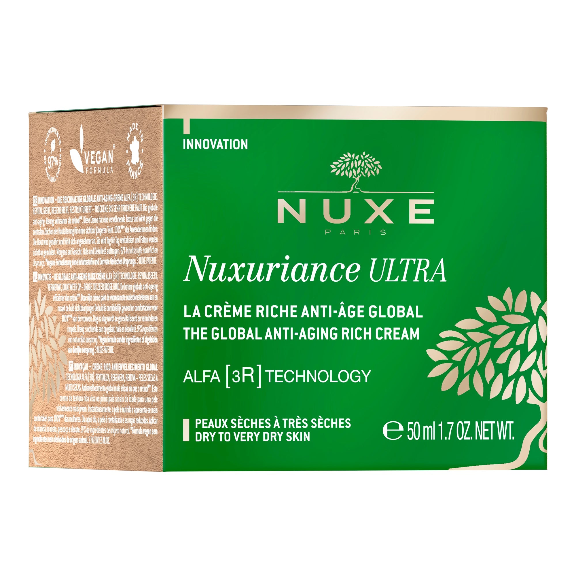 The Global Anti-Aging Nourishing Cream, Nuxuriance Ultra 50 ml | NUXE