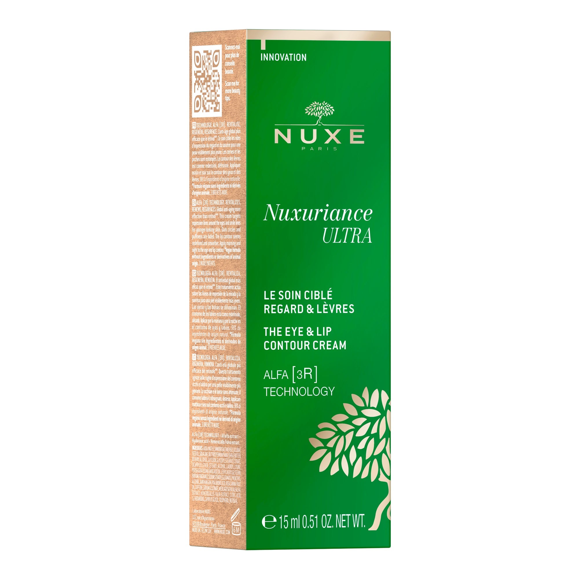 The Anti-Wrinkle Eye and Lip Contour Treatment, Nuxuriance Ultra