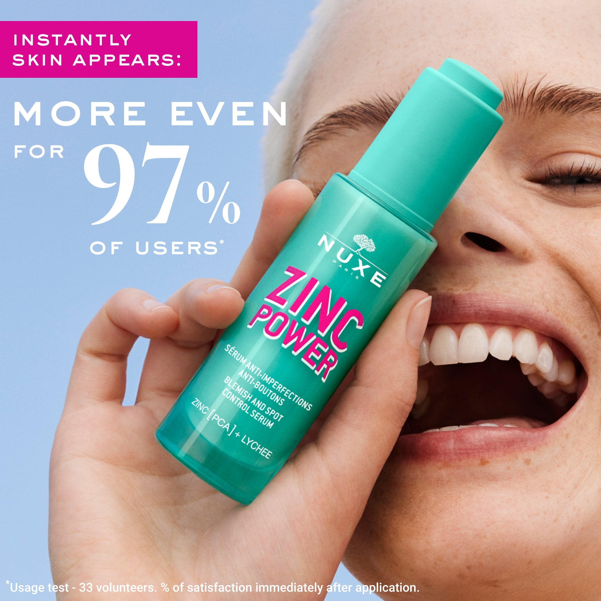 Zinc Power, Anti-Imperfection Serum 30 ml | NUXE