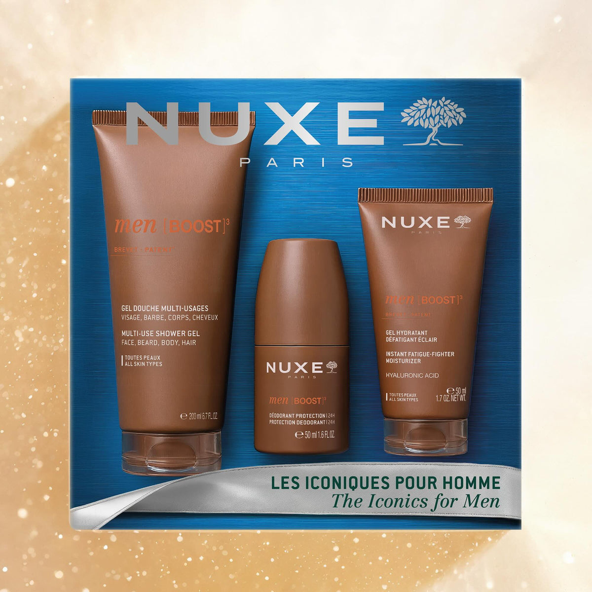 Coffret Noël Men [BOOST]³ Les Iconiques Pour Hommes - NUXE