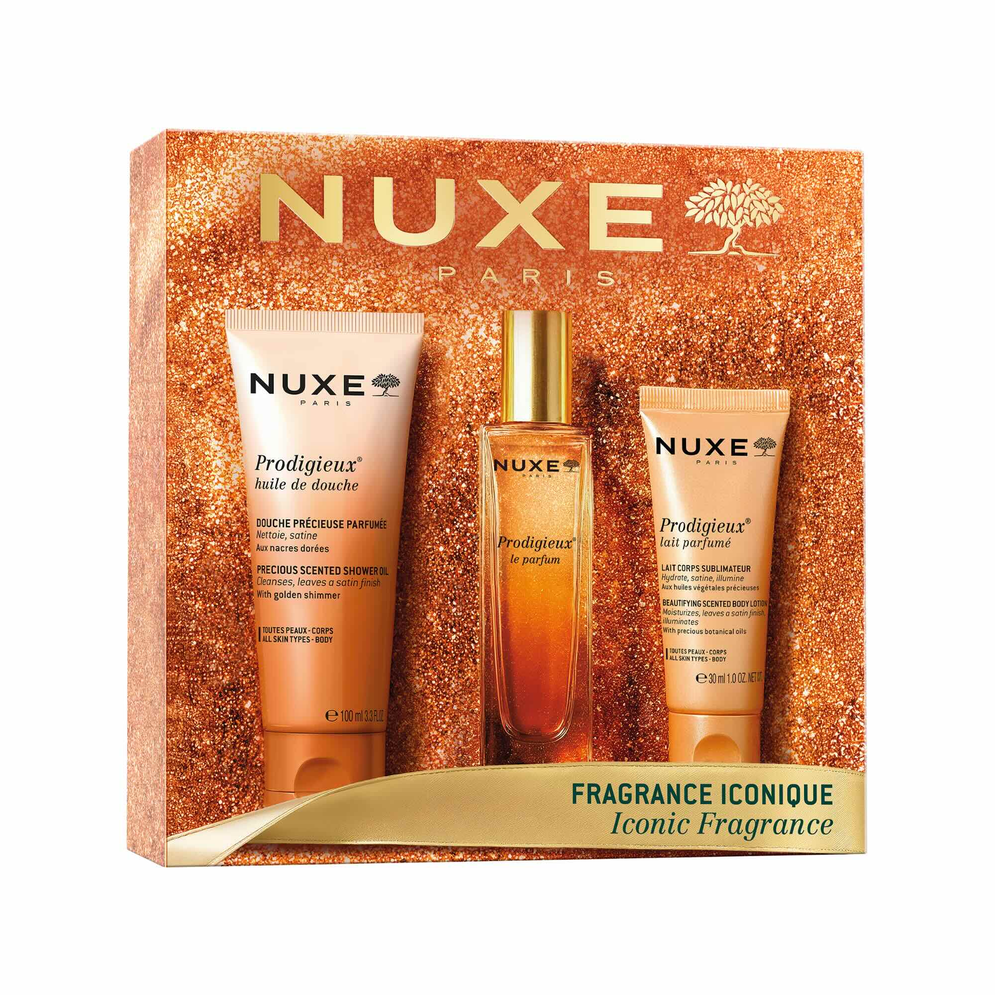 Prodigieux® Christmas Gift Set® Iconic Fragrance | Nuxe